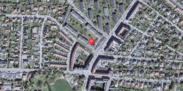 Oversvømmelsesrisiko fra vandløb på Vingårds Alle 73, . , 2900 Hellerup
