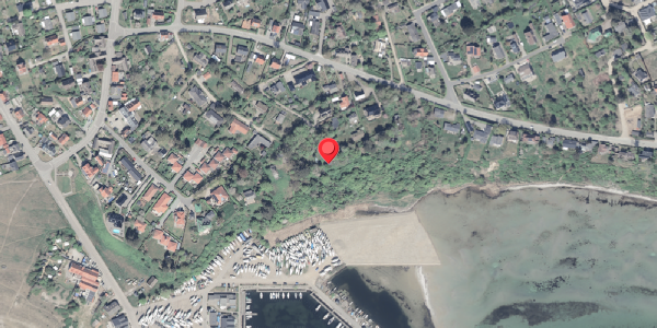 Oversvømmelsesrisiko fra vandløb på Rusebakken 14, . , 3390 Hundested