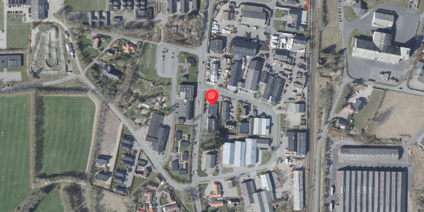 Oversvømmelsesrisiko fra vandløb på Mosetoften 13, 8722 Hedensted