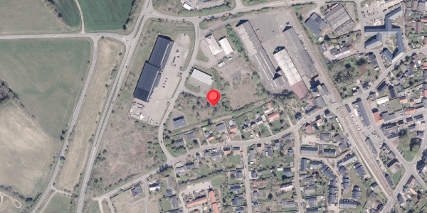 Oversvømmelsesrisiko fra vandløb på Holmskovtoften 9, 8340 Malling
