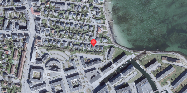 Oversvømmelsesrisiko fra vandløb på Carolinevej 26, 2900 Hellerup