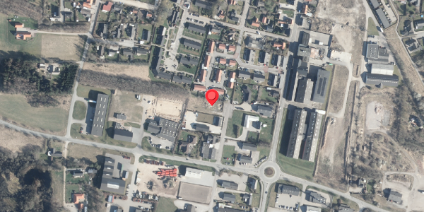Oversvømmelsesrisiko fra vandløb på Industrivej 10, 8963 Auning