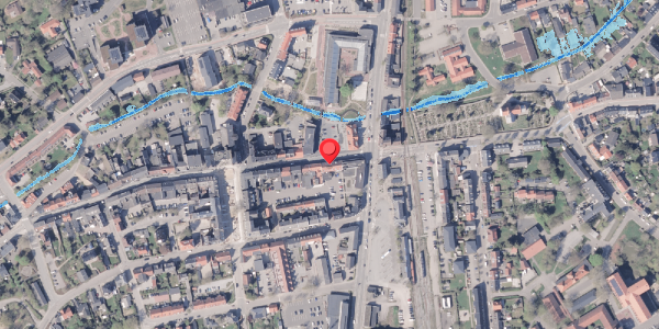 Oversvømmelsesrisiko fra vandløb på Rosensgade 5, 8300 Odder