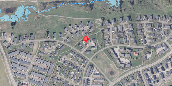 Oversvømmelsesrisiko fra vandløb på Overskov 12, 8300 Odder