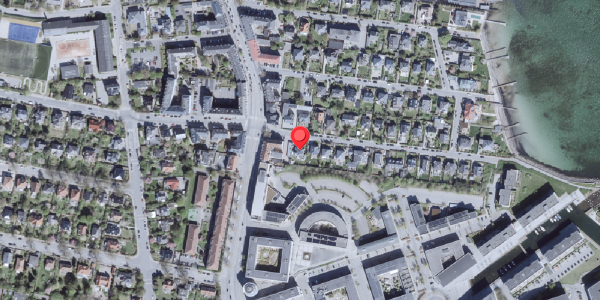 Oversvømmelsesrisiko fra vandløb på Carolinevej 4, 2900 Hellerup