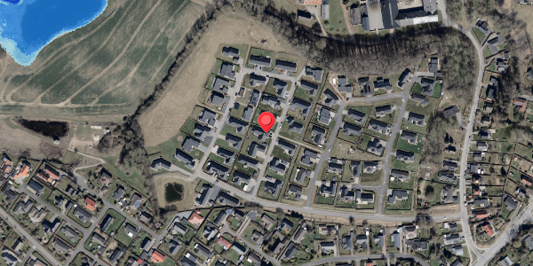 Oversvømmelsesrisiko fra vandløb på Ejsbølsvinget 17, 6100 Haderslev