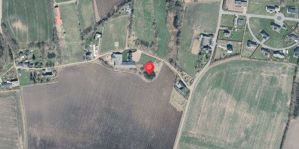 Oversvømmelsesrisiko fra vandløb på Lien 1A, 7860 Spøttrup