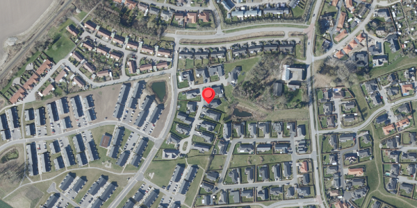 Oversvømmelsesrisiko fra vandløb på Troelstrup Ege 11, 4690 Haslev