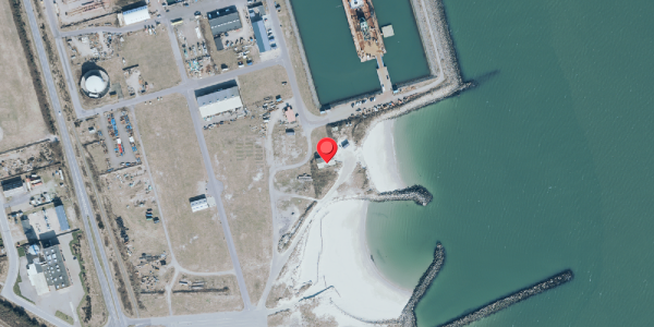 Oversvømmelsesrisiko fra vandløb på Dokken 13, 7680 Thyborøn