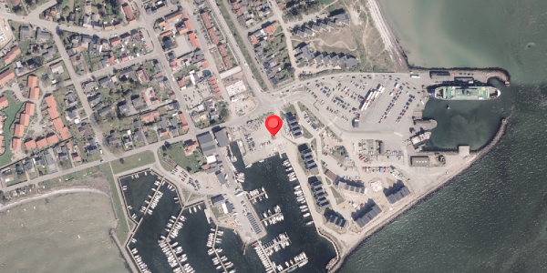 Oversvømmelsesrisiko fra vandløb på Havnegade 1C, 8300 Odder