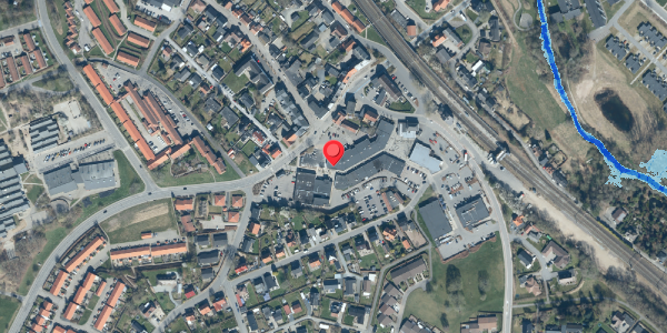 Oversvømmelsesrisiko fra vandløb på Ny Boder 5B, . , 7080 Børkop
