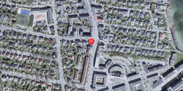 Oversvømmelsesrisiko fra vandløb på Strandvejen 143, 2900 Hellerup