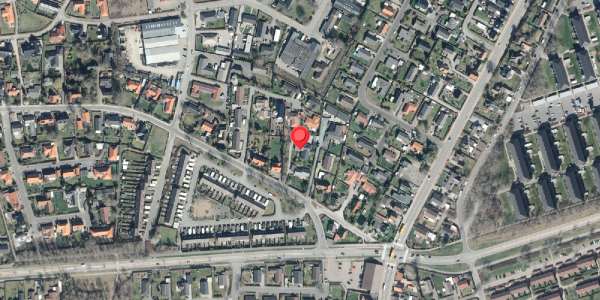 Oversvømmelsesrisiko fra vandløb på Lillevangsvej 8A, 4200 Slagelse