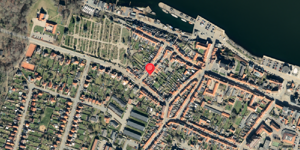 Oversvømmelsesrisiko fra vandløb på Buggesgade 17, 5500 Middelfart