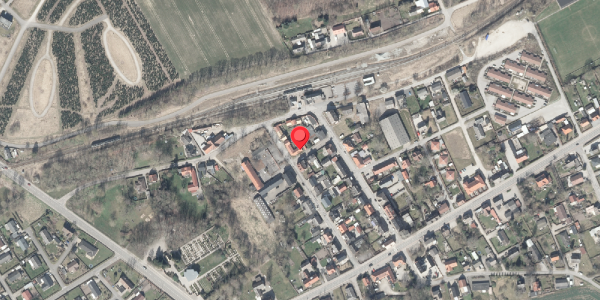 Oversvømmelsesrisiko fra vandløb på Arkesvej 2, 8570 Trustrup