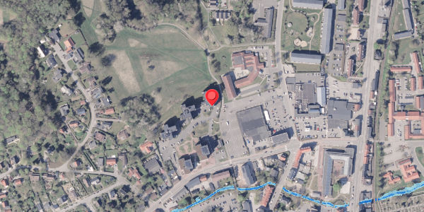 Oversvømmelsesrisiko fra vandløb på Teglbakken 2, kl. 3, 8300 Odder