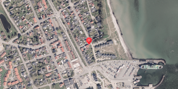 Oversvømmelsesrisiko fra vandløb på Thunøgade 4B, 8300 Odder