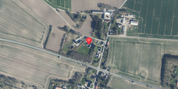 Oversvømmelsesrisiko fra vandløb på Fuglsangvej 1, . , 8654 Bryrup