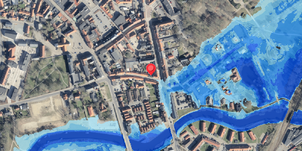 Oversvømmelsesrisiko fra vandløb på Brogade 13, st. th, 6800 Varde