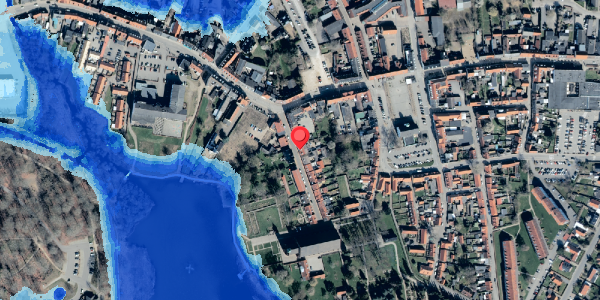 Oversvømmelsesrisiko fra vandløb på Klostergade 7, 4930 Maribo