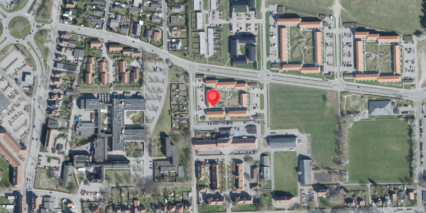 Oversvømmelsesrisiko fra vandløb på Garnisonen 11, 4100 Ringsted