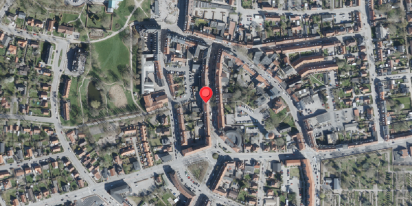 Oversvømmelsesrisiko fra vandløb på Tinggade 12, 4100 Ringsted