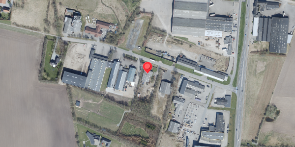 Oversvømmelsesrisiko fra vandløb på Fabriksvej 13, 6650 Brørup
