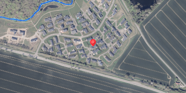 Oversvømmelsesrisiko fra vandløb på Præstelunden 38, . , 8300 Odder
