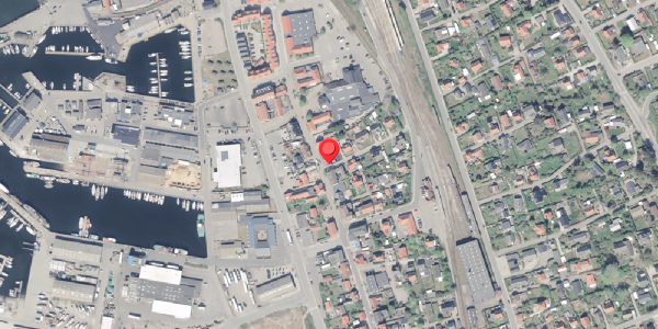 Oversvømmelsesrisiko fra vandløb på Østergade 1A, 3390 Hundested