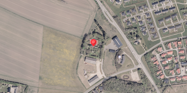 Oversvømmelsesrisiko fra vandløb på Møllemarken 10, 8300 Odder