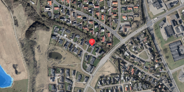 Oversvømmelsesrisiko fra vandløb på Solhøj 16, 6100 Haderslev