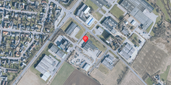 Oversvømmelsesrisiko fra vandløb på Energivej 1, 6933 Kibæk