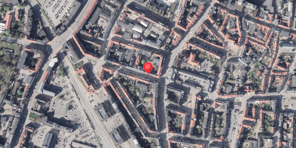 Oversvømmelsesrisiko fra vandløb på Danmarksgade 13, . , 9000 Aalborg