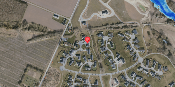 Oversvømmelsesrisiko fra vandløb på Langhuse 18, 5800 Nyborg