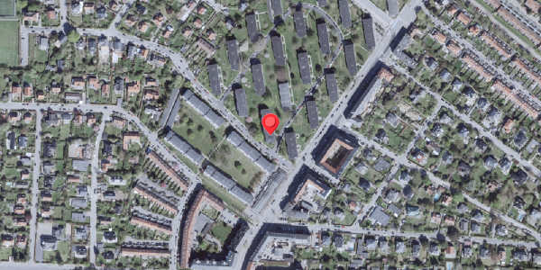 Oversvømmelsesrisiko fra vandløb på Blidahpark 1, 2900 Hellerup