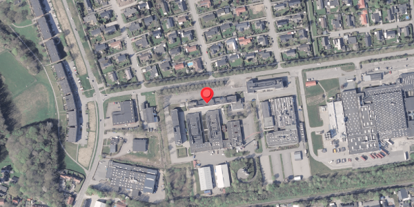 Oversvømmelsesrisiko fra vandløb på Hovmarken 4, 8520 Lystrup