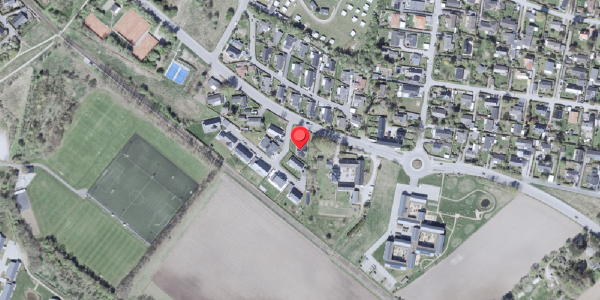 Oversvømmelsesrisiko fra vandløb på Stenstrupgaardsvej 1, 3100 Hornbæk