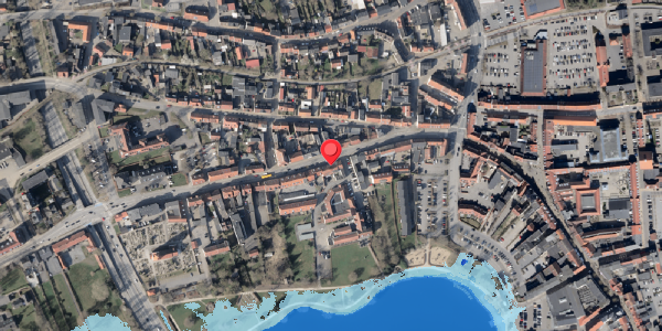 Oversvømmelsesrisiko fra vandløb på Storegade 59, . , 6100 Haderslev