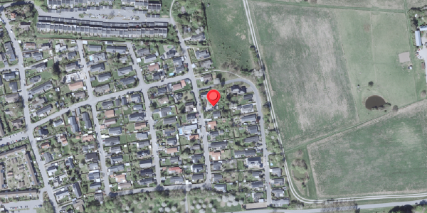 Oversvømmelsesrisiko fra vandløb på Byskovvej 34A, 2730 Herlev