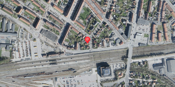 Oversvømmelsesrisiko fra vandløb på Harhoffs Alle 42, . , 4100 Ringsted