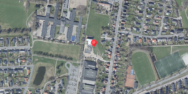 Oversvømmelsesrisiko fra vandløb på Borringsvej 2, 8450 Hammel