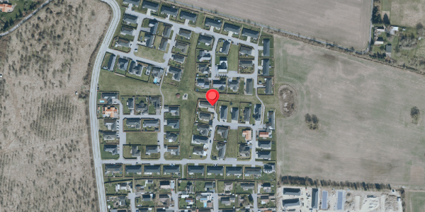 Oversvømmelsesrisiko fra vandløb på Heering Huse 43, 4690 Haslev