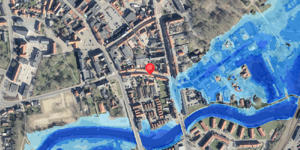 Oversvømmelsesrisiko fra vandløb på Brogade 14A, 6800 Varde