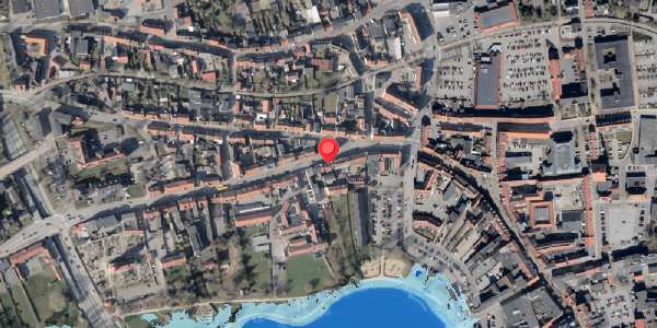 Oversvømmelsesrisiko fra vandløb på Storegade 47, 6100 Haderslev