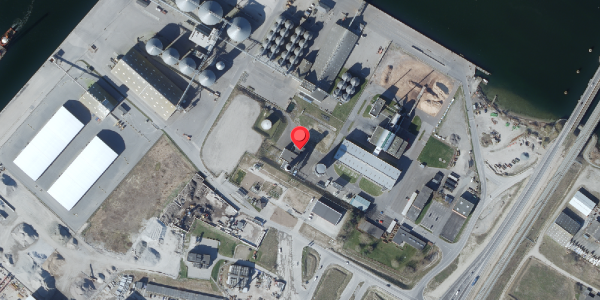 Oversvømmelsesrisiko fra vandløb på Danmarksvej 7, 4760 Vordingborg