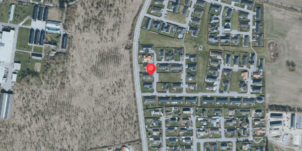 Oversvømmelsesrisiko fra vandløb på Heering Huse 3, 4690 Haslev