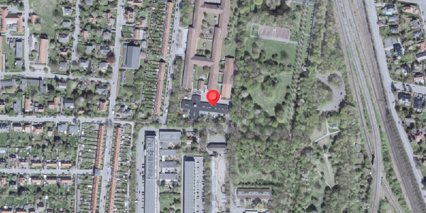 Oversvømmelsesrisiko fra vandløb på Rymarksvej 7, 2900 Hellerup