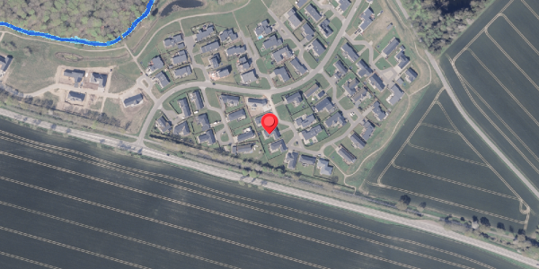 Oversvømmelsesrisiko fra vandløb på Præstelunden 26, 8300 Odder