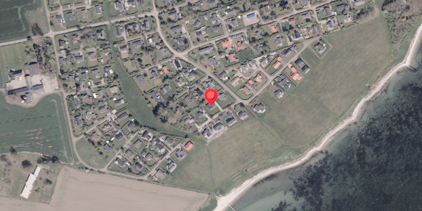 Oversvømmelsesrisiko fra vandløb på Thorasvej 80, 8300 Odder
