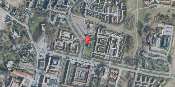 Oversvømmelsesrisiko fra vandløb på Parkvej 2, 4140 Borup